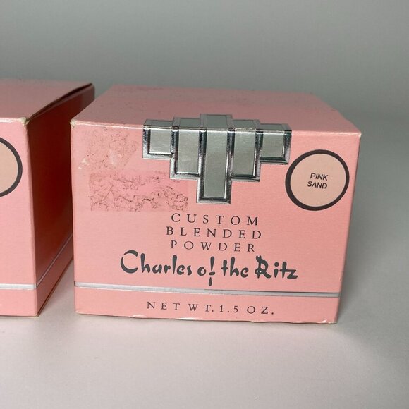 Charles of The Ritz Custom Blended Loose Powder Pink Sand 1.5 oz Set of 2 New - Picture 3 of 6